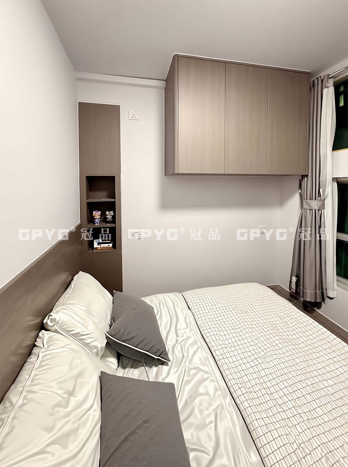 柏苑居屋｜冠品高端整裝現代輕奢風·圓弧工藝設計特色